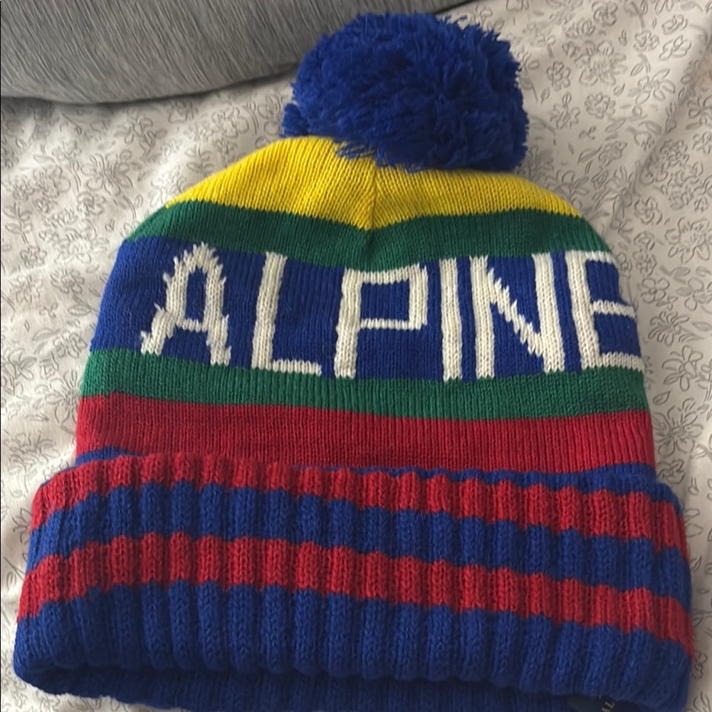 Alpine Multicolor Knit Beanie